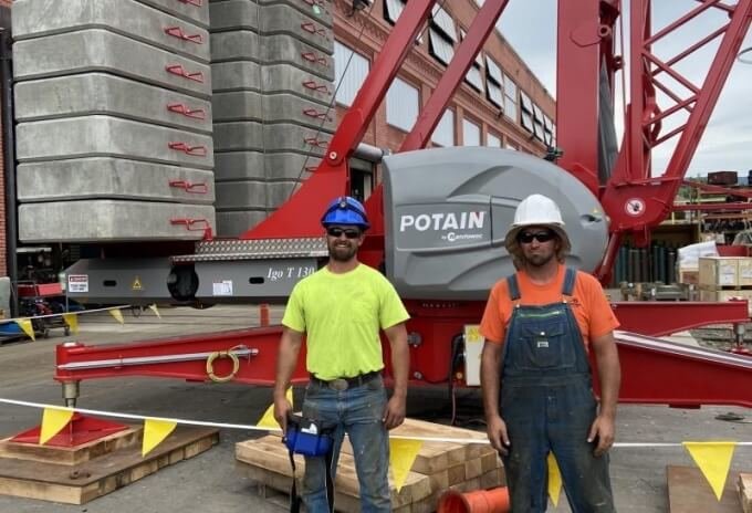 Potain recognizes North American dealers for offering training and NCCCO certification for self-erecting tower crane operators